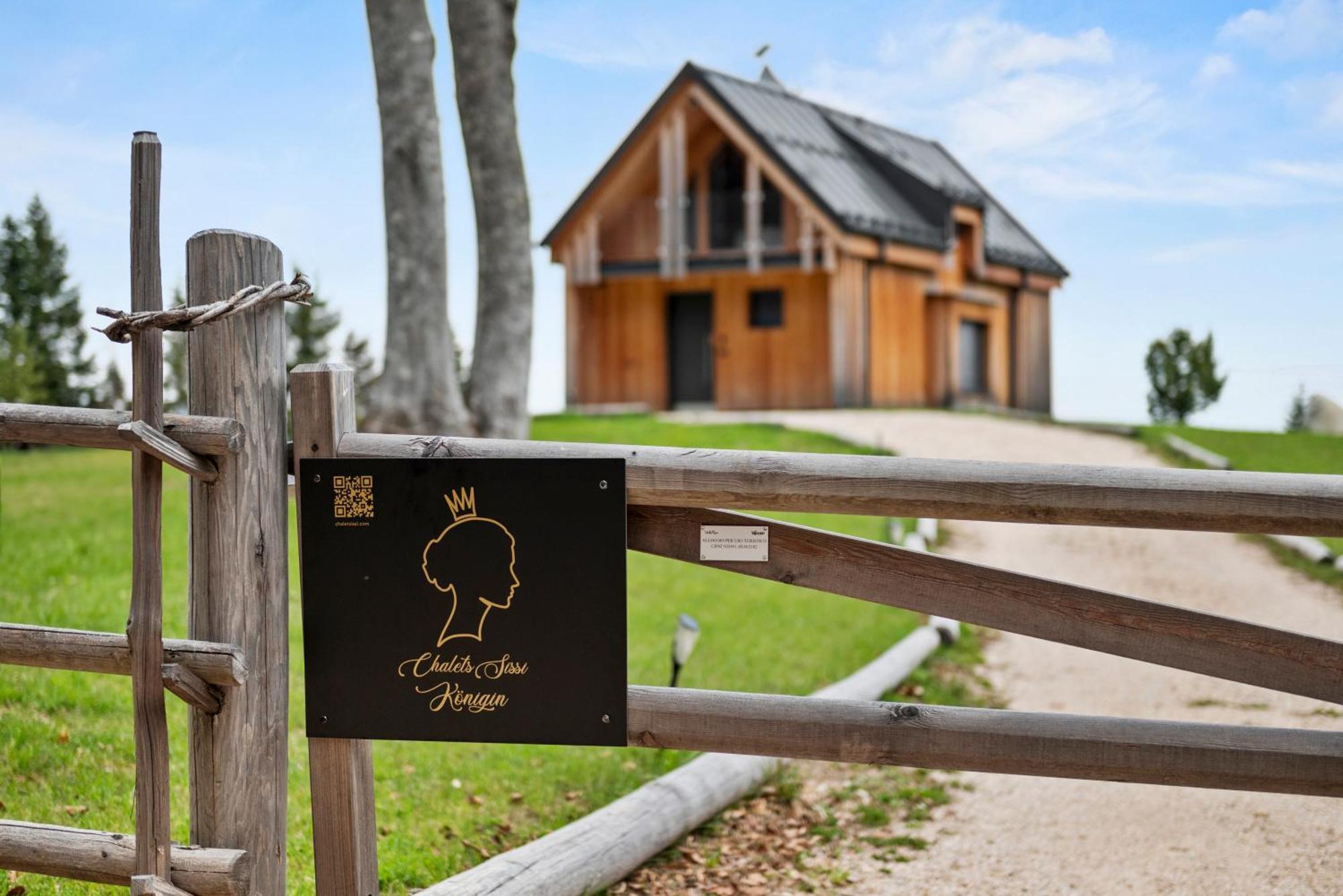 New Opening "Sissi Chalets" - Unique Luxury Hideaway With Mountain View & Sauna Mendola Exterior foto