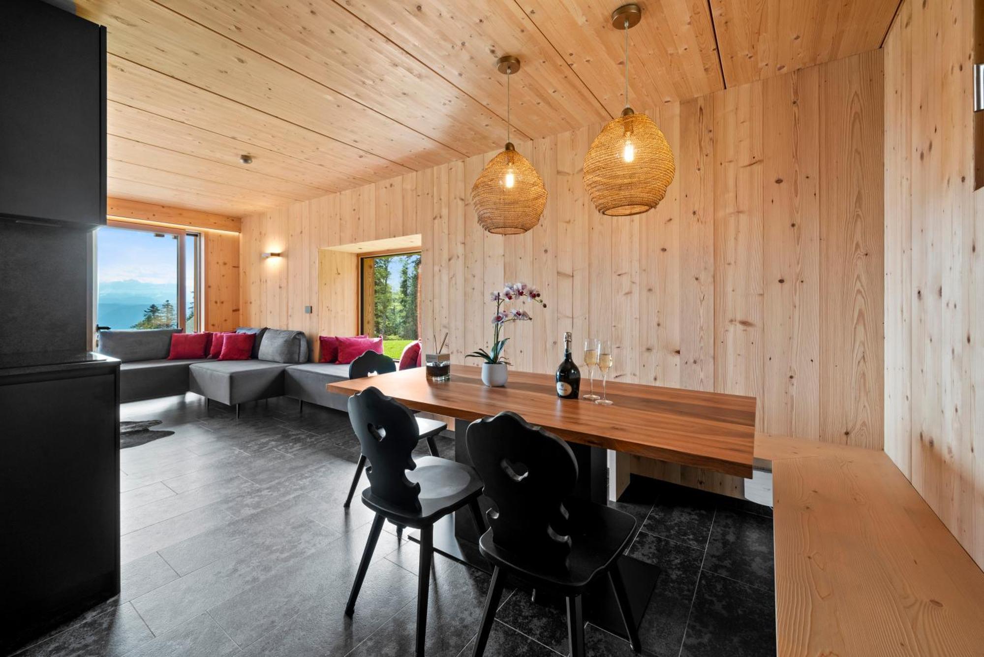 New Opening "Sissi Chalets" - Unique Luxury Hideaway With Mountain View & Sauna Mendola Exterior foto
