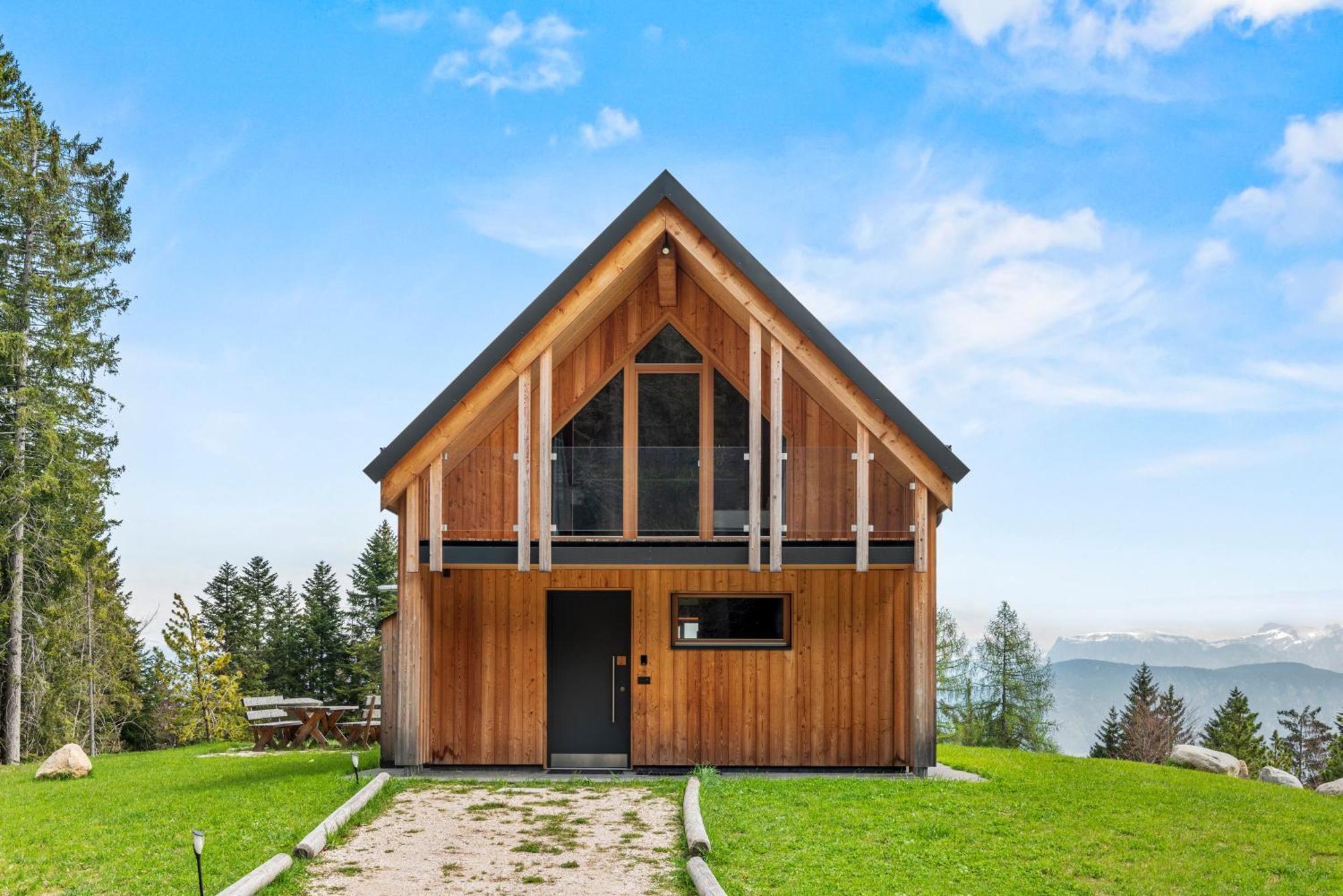 New Opening "Sissi Chalets" - Unique Luxury Hideaway With Mountain View & Sauna Mendola Exterior foto