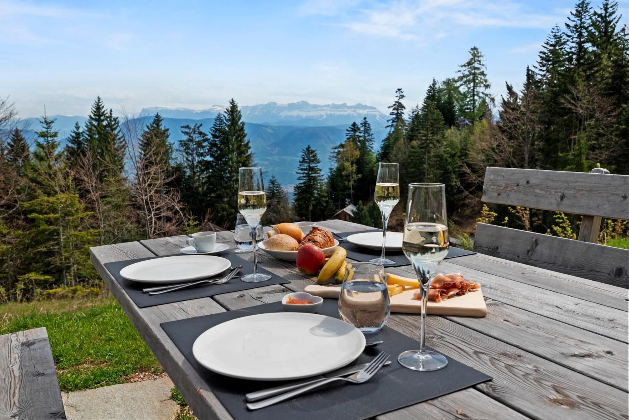 New Opening "Sissi Chalets" - Unique Luxury Hideaway With Mountain View & Sauna Mendola Exterior foto