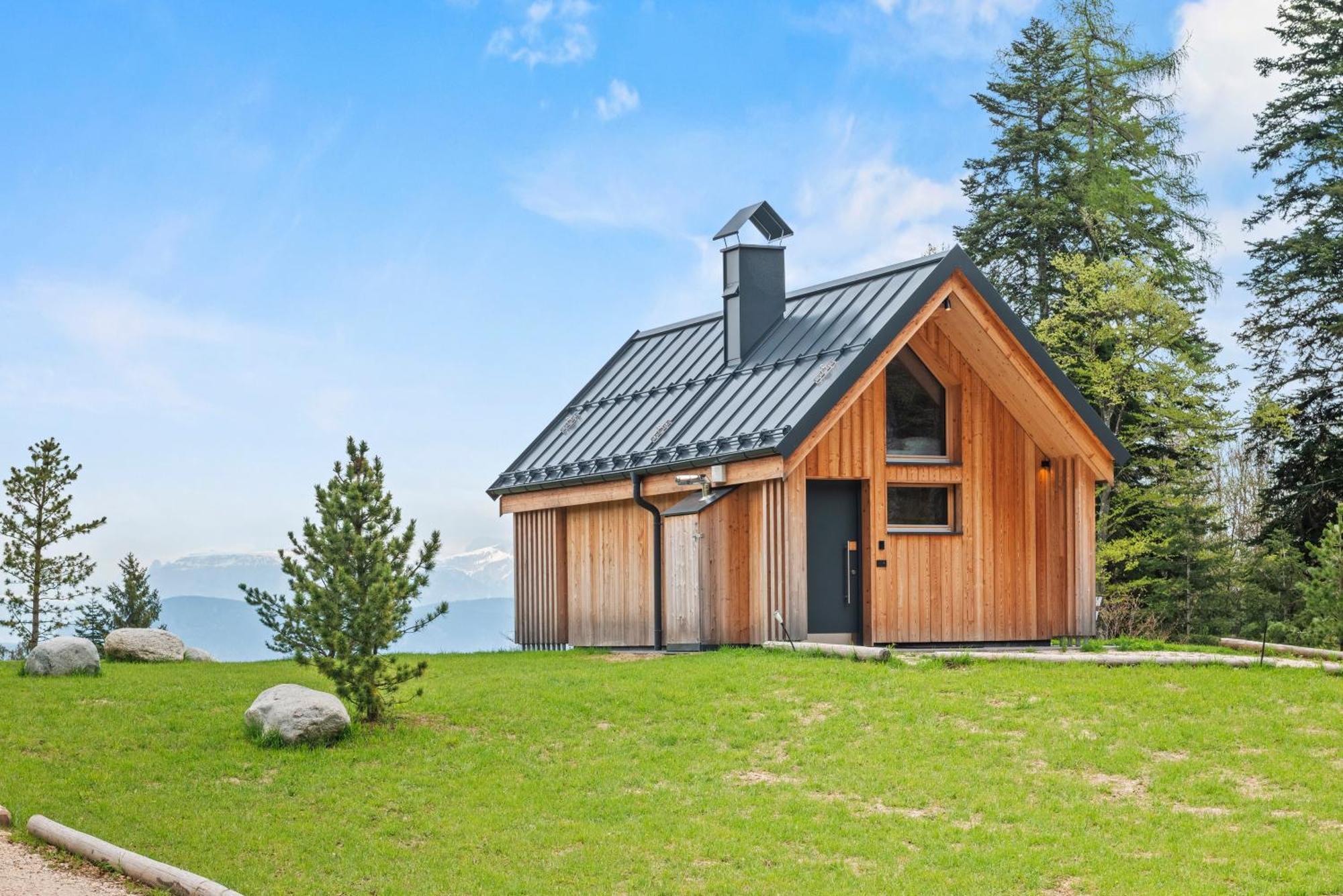New Opening "Sissi Chalets" - Unique Luxury Hideaway With Mountain View & Sauna Mendola Exterior foto